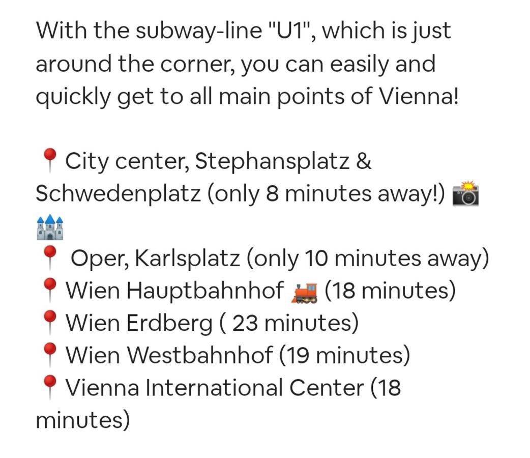 Center ! 3 Stops Away From The Center Of Vienna! Екстериор снимка